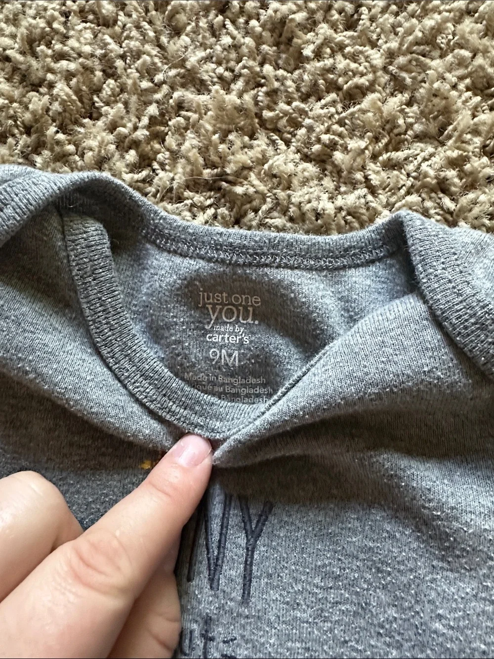 Carter's Navy, Gray & Green Kids Sweatpants & Joggers Set